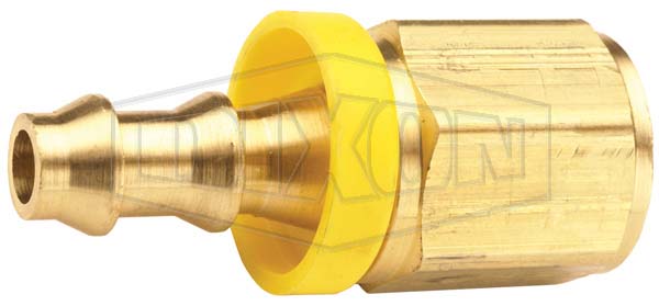 Female NPTF x Push-on Hose Barb